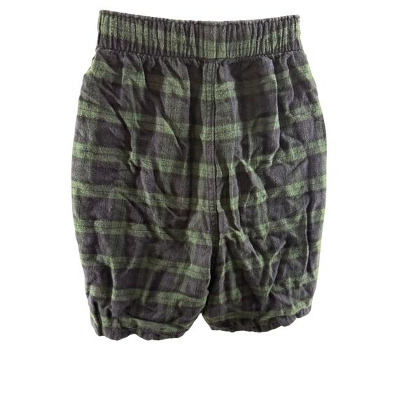 American Eagle Lounge Flannel Blue Green Plaid Boxer Shorts Xlarge - Picture 4 of 4